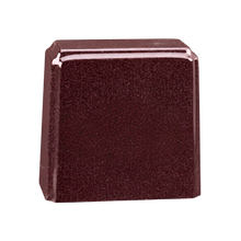 Tablet Niche Cultured Granite Cremation Urn for Ashes - Burgundy