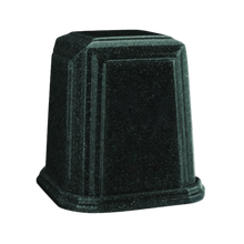 Temple Millennium Cultured Granite Cremation Urn for Ashes - Emerald Green