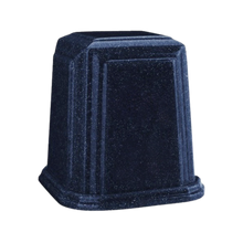 Temple Millennium Cultured Granite Cremation Urn for Ashes - Sapphire Blue