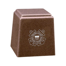 Temple Niche Cultured Granite Cremation Urn for Ashes - Basilwood