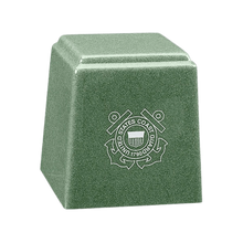 Temple Niche Cultured Granite Cremation Urn for Ashes - Irish Mist
