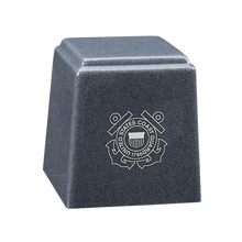 Temple Niche Cultured Granite Cremation Urn for Ashes - Wedgewood