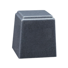 Temple Niche Cultured Granite Cremation Urn for Ashes - Wedgewood