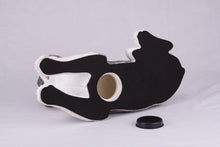 Brindle & White Coat Boston Terrier Figurine Extra Large Pet Urn - Bottom