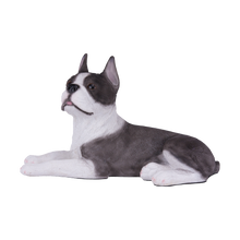 Brindle & White Coat Boston Terrier Figurine Extra Large Pet Urn