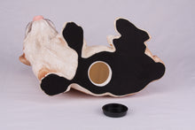 Red & White Coat English Bulldog Figurine Extra Large Pet Urn - Bottom