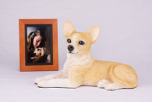 Fawn & White Chihuahua Figurine Extra Large Pet Urn