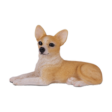 Fawn & White Chihuahua Figurine Extra Large Pet Urn