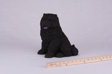 Black Chow Chow Figurine Extra Large Pet Urn