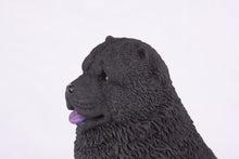 Black Chow Chow Figurine Extra Large Pet Urn