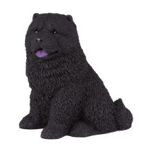 Black Chow Chow Figurine Extra Large Pet Urn