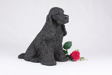 Black American Cocker Spaniel Figurine Extra Large Pet Urn 