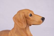 Light Tan Coat Short-Haired Dachshund Figurine Extra Large Pet Urn