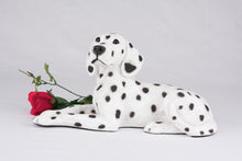 White Coat with Black Spots Dalmatian Figurine Extra Large Pet Urn
