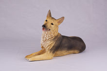 Tan & Black Coat German Shepherd Figurine Extra Large Pet Urn