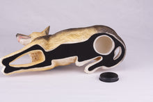 Tan & Black Coat German Shepherd Figurine Extra Large Pet Urn - Bottom