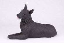 Black Coat German Shepherd Figurine Extra Large Pet Urn