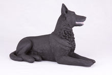 Black Coat German Shepherd Figurine Extra Large Pet Urn