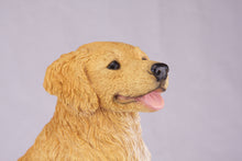 Golden & Cream Coat Golden Retriever Figurine Extra Large Pet Urn