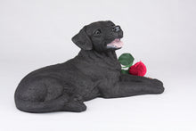 Black Labrador Retriever Figurine Extra Large Pet Urn