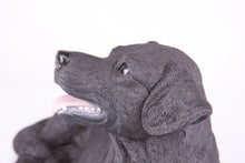 Black Labrador Retriever Figurine Extra Large Pet Urn