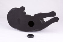 Black Labrador Retriever Figurine Extra Large Pet Urn - Bottom