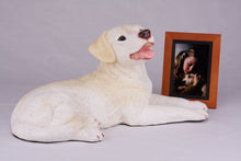 Yellow Labrador Retriever Figurine Extra Large Pet Urn