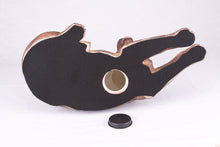 Chocolate Labrador Retriever Figurine Extra Large Pet Urn - Bottom