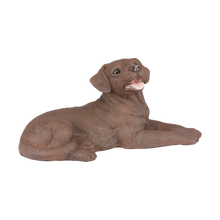 Chocolate Labrador Retriever Figurine Extra Large Pet Urn