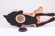 Red Miniature Pinscher with Ears Up Figurine Extra Large Pet Urn - Bottom