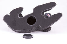 Black Poodle Resin Figurine Extra Large Pet Urn - Bottom