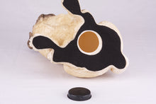 Fawn Pug Resin Figurine Extra Large Pet Urn - Bottom