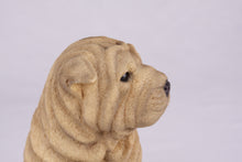Fawn Shar Pei Resin Figurine Large Pet Urn