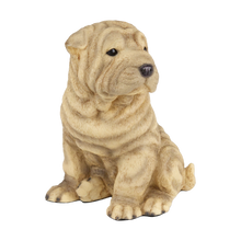 Fawn Shar Pei Resin Figurine Large Pet Urn