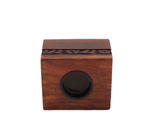 Keepsake Rosewood Pet Cremation Urn with Eternity Design Bottom