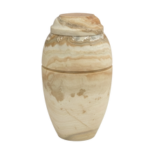 Sandstone Marble Vase Series Pet Cremation Urn No base No Plate