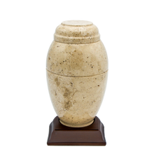 Marble Vase Series Pet Cremation Urn With Base No Plate