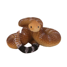 Wooden Pet Urn with Coiled Rattlesnake Figurine & 4x6 Inches Photo Holder