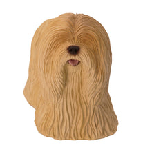 Urna de madera para mascotas con figura de terrier escocés sentado y portafotos de 10 x 15 cm