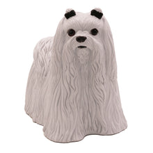 Urna de madera para mascotas con figura de terrier escocés sentado y portafotos de 10 x 15 cm