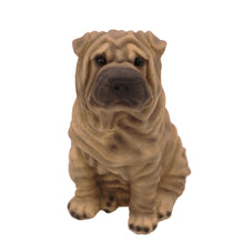 Urna de madera para mascotas con figura de terrier escocés sentado y portafotos de 10 x 15 cm