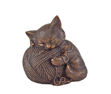 Precious Kitty Pet Cremation Urn Copper No Plate No Base