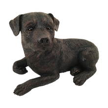 Bronze Rottweiler Lying ShadowCast Figurine Extra Large Pet Urn