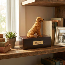 Simply Series Golden Retriever, Sitting Figurine Pet Cremation Urn