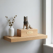 Simply Series Husky, Sitting Figurine Pet Cremation Urn 