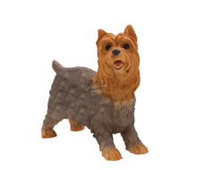 Simply Series Yorkshire Terrier with Tongue Out, Standing Figurine Pet Cremation Urn - Front View