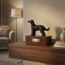 Simply Series Bronze Afghan Hound, Standing Figurine Pet Cremation Urn