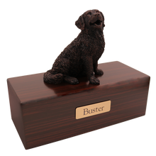 Simply Series Bronze Bernese Mountain, Sitting Figurine Pet Cremation Urn