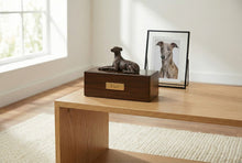 Simply Series Bronze Whippet, Lying Down Figurine Pet Cremation Urn