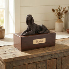 Simply Series Bronze Irish Setter, Lying Down Figurine Pet Cremation Urn